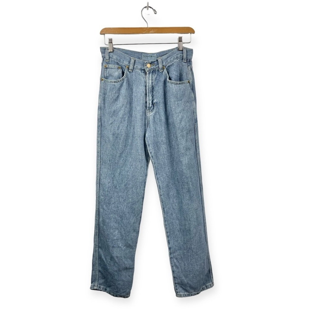 JVS Naturale 100% Organic Hemp Straight Leg Jeans Size 28 - Picture 2 of 7